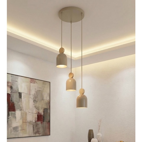 Lampa wisząca MESI 3 MO PREMIUM - Emibig