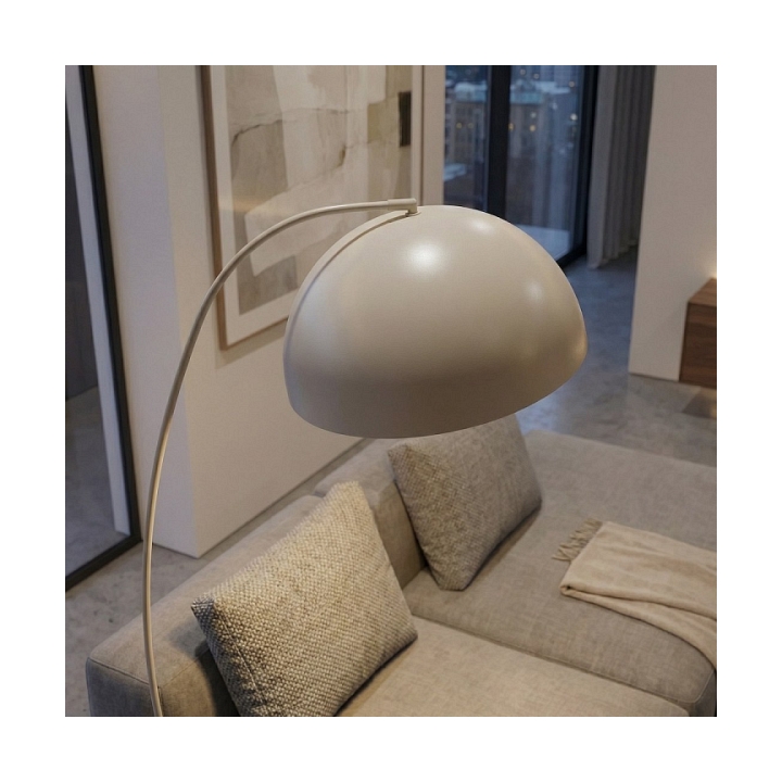 Lampa podłogowa ARCOS LP1 MOKKA - Emibig