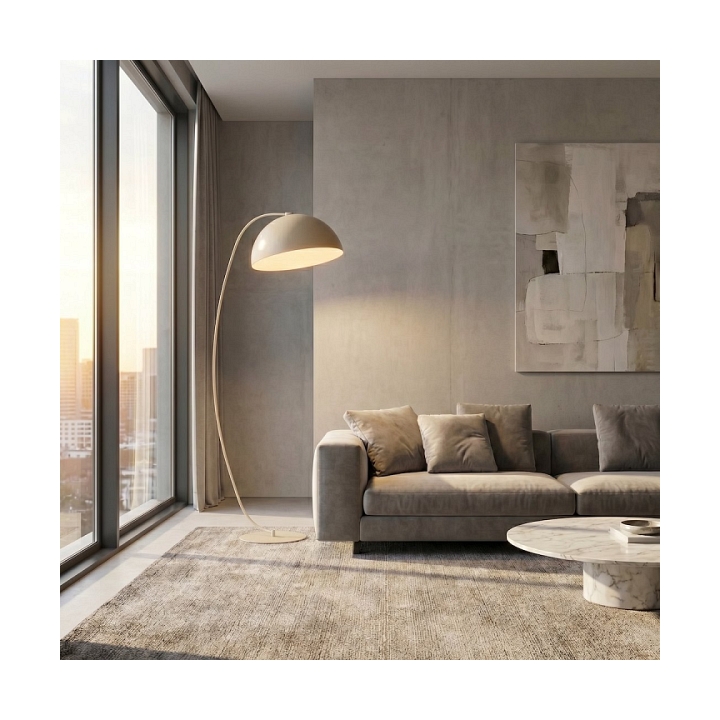 Lampa podłogowa ARCOS LP1 MOKKA - Emibig