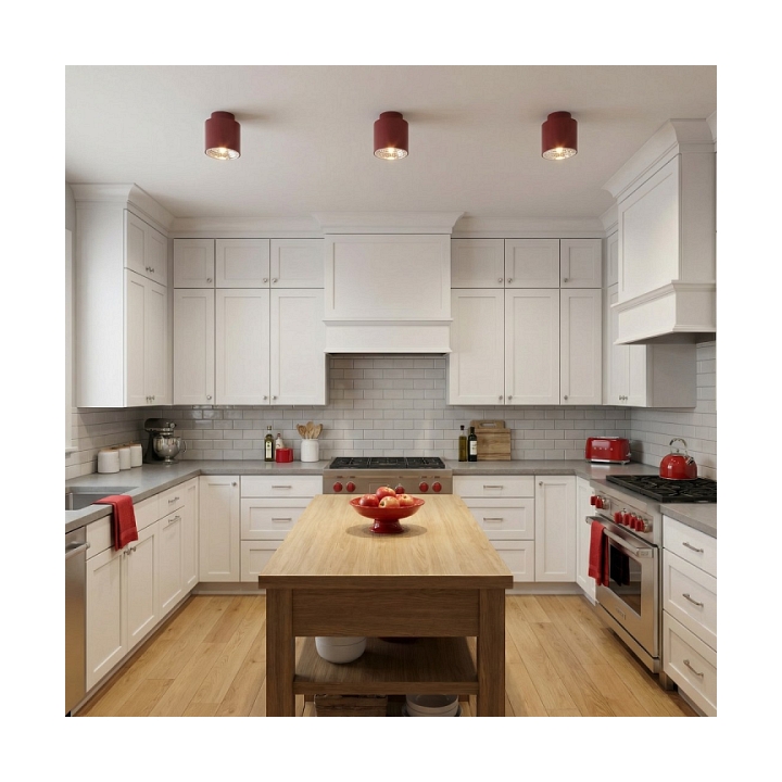 Lampa sufitowa NANO 1 BURGUNDY - Emibig