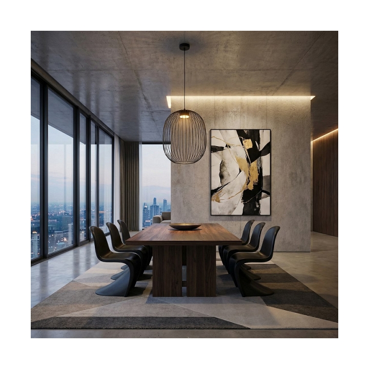 Lampa wisząca MANTRA 1 BLACK - Emibig