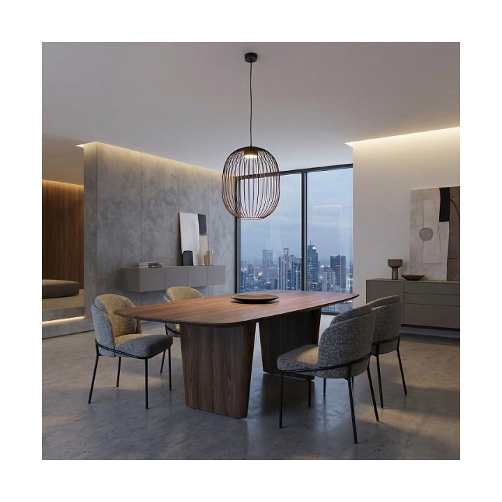 Lampa wisząca MANTRA 1 BLACK - Emibig