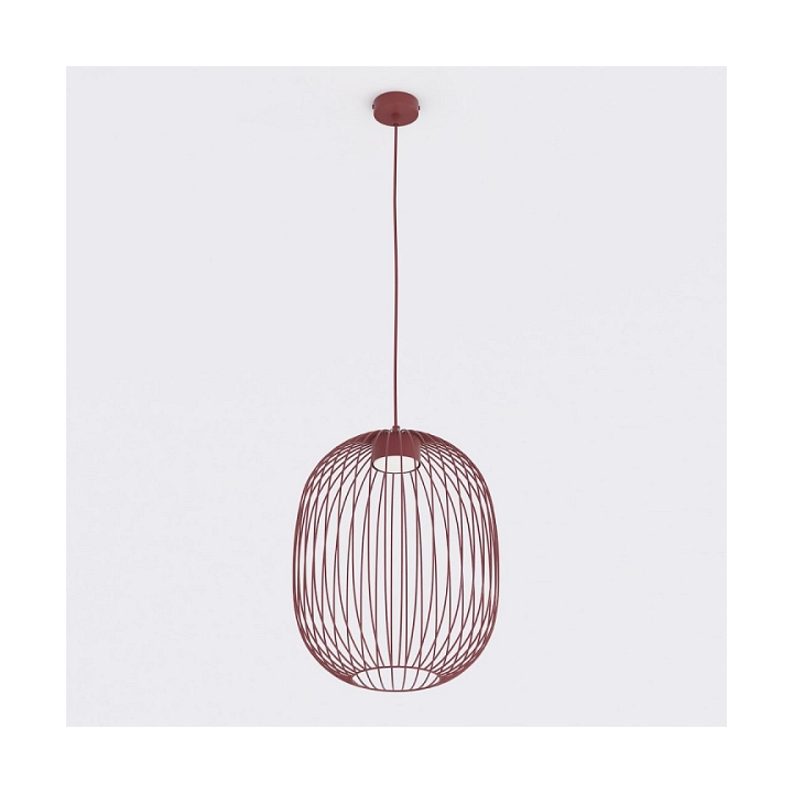 Lampa wisząca MANTRA 1 BURGUNDY - Emibig