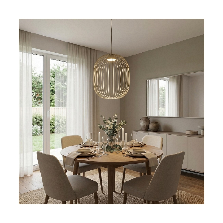 Lampa wisząca MANTRA 1 MOKKA - Emibig