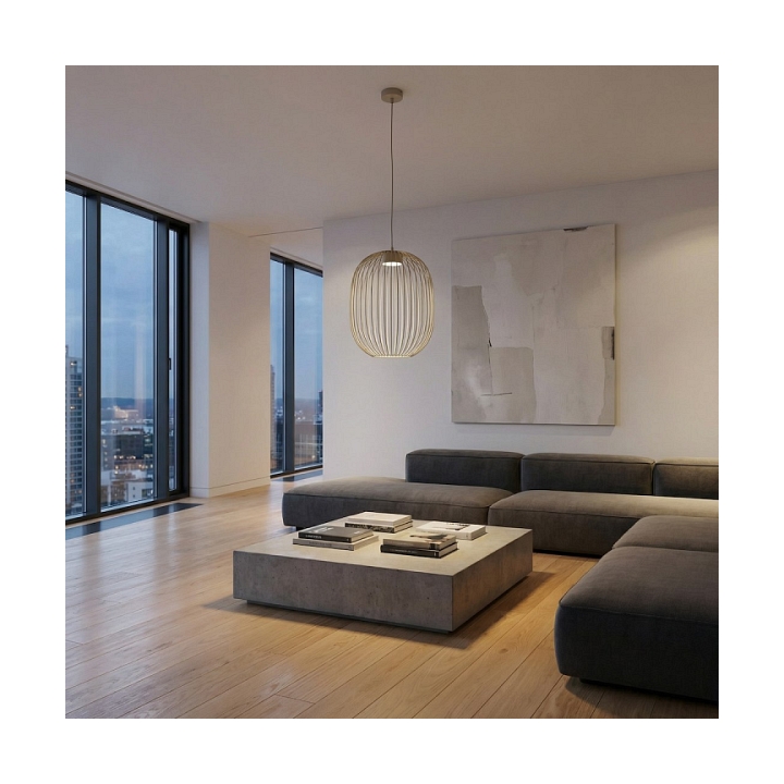 Lampa wisząca MANTRA 1 MOKKA - Emibig