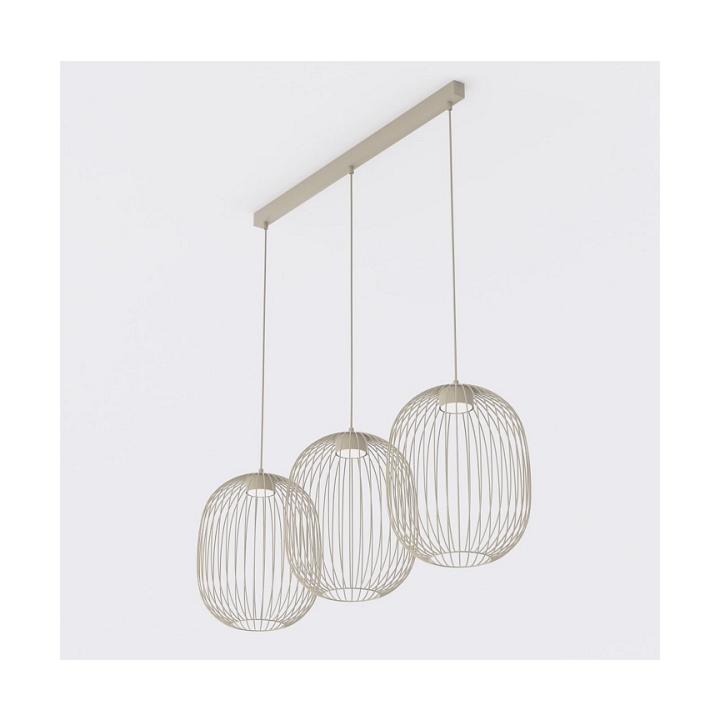 Lampa wisząca MANTRA 3 MOKKA - Emibig
