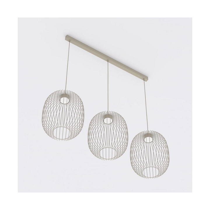 Lampa wisząca MANTRA 3 MOKKA - Emibig