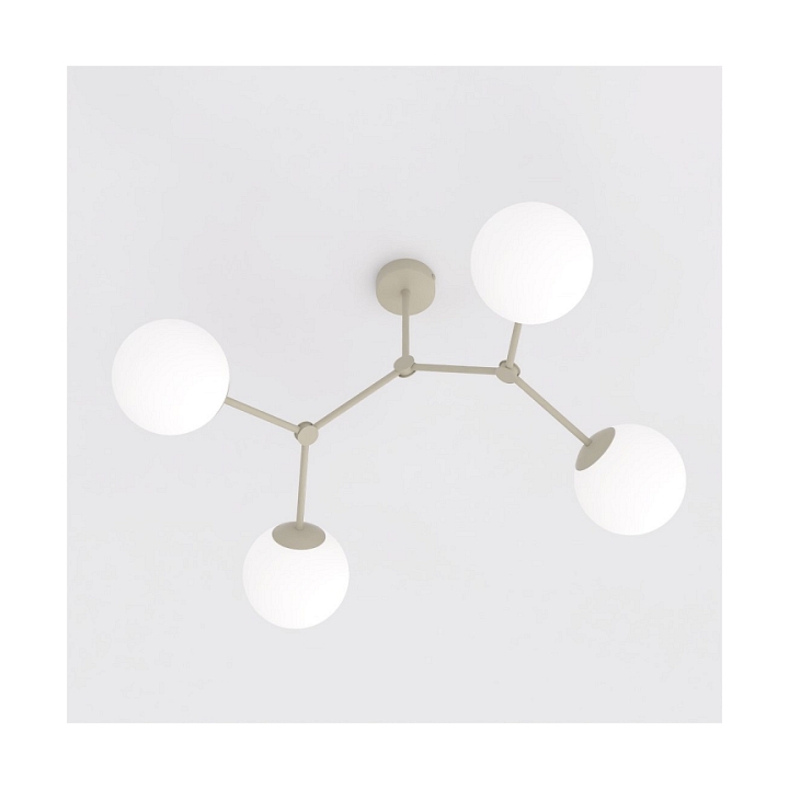 Lampa sufitowa SPACE 4 MOKKA OPAL - Emibig