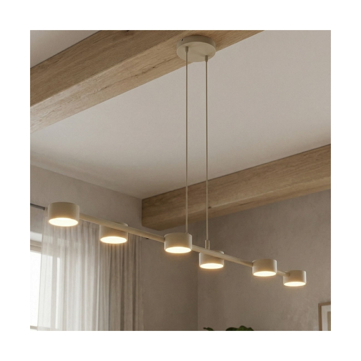 Lampa wisząca MEGARA 6 MOKKA - Emibig