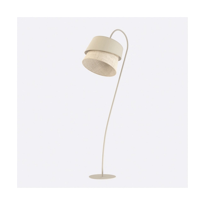 Lampa podłogowa CANVA LP1 MOKKA RATTAN - Emibig