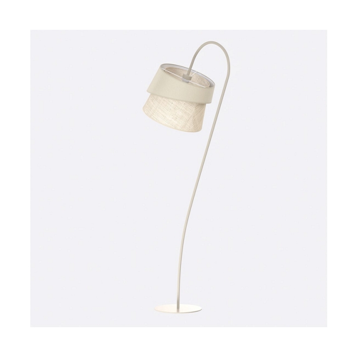 Lampa podłogowa CANVA LP1 MOKKA RATTAN - Emibig