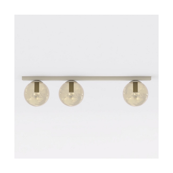 Lampa sufitowa FIT 3 MOKKA AMBER - Emibig