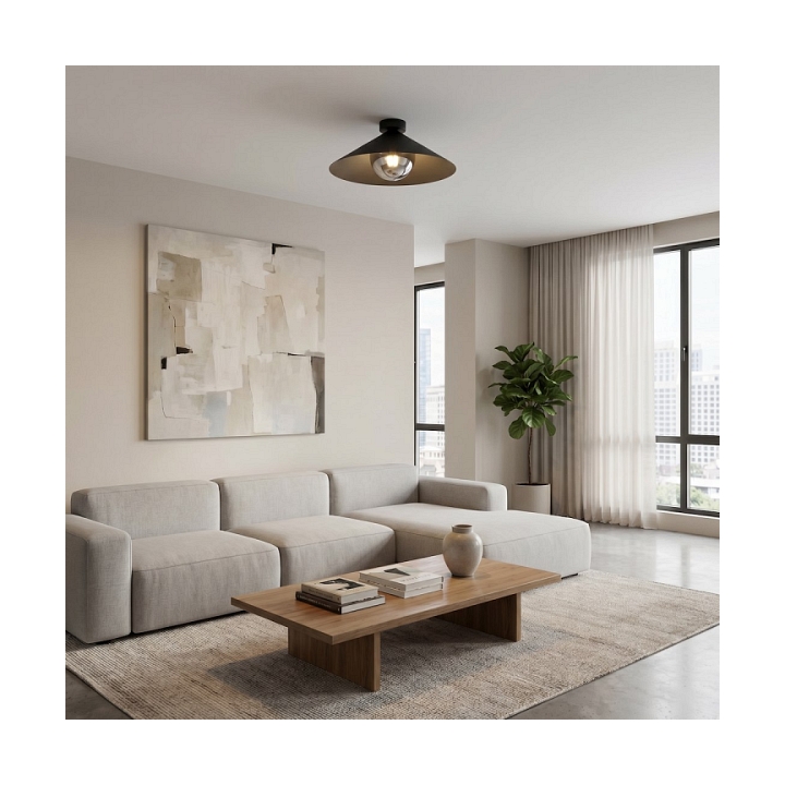 Lampa sufitowa MONO 1M PLAFON BL GRAFIT - Emibig