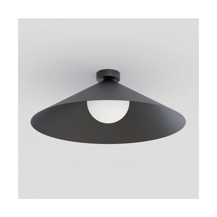 Lampa sufitowa MONO 1L PLAFON BL OPAL - Emibig