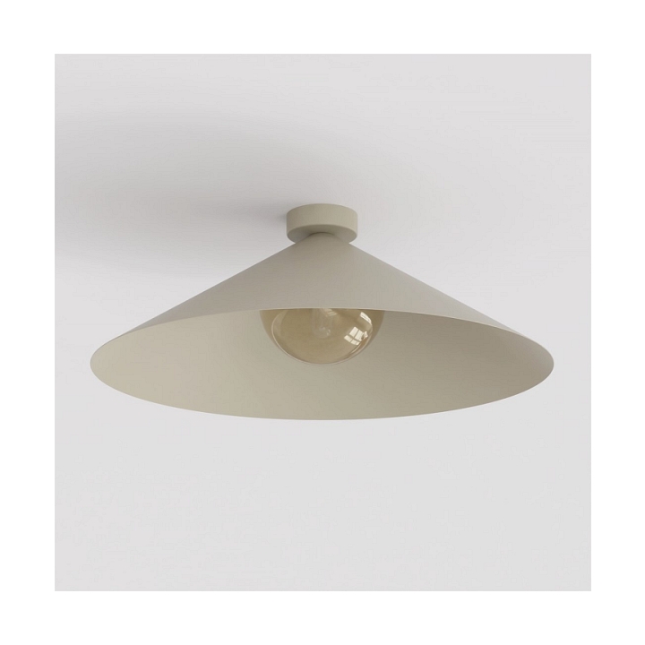 Lampa sufitowa MONO 1L PLAFON MOKKA AMBER - Emibig