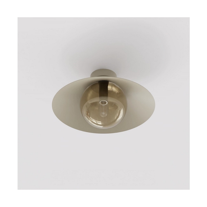 Lampa sufitowa MONO 1S PLAFON MOKKA AMBER - Emibig