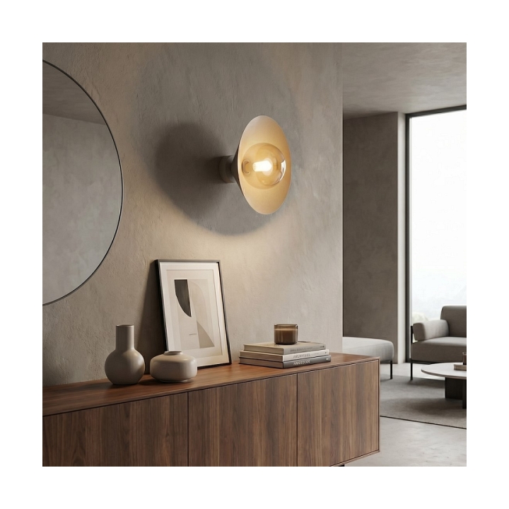 Lampa sufitowa MONO K1S MOKKA AMBER - Emibig