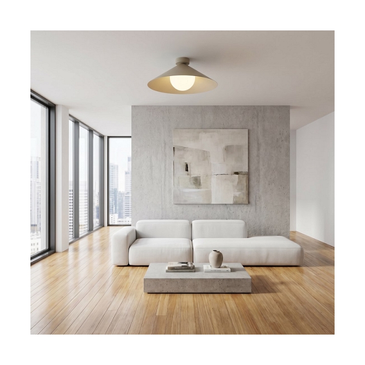 Lampa sufitowa MONO 1M PLAFON MOKKA OPAL - Emibig