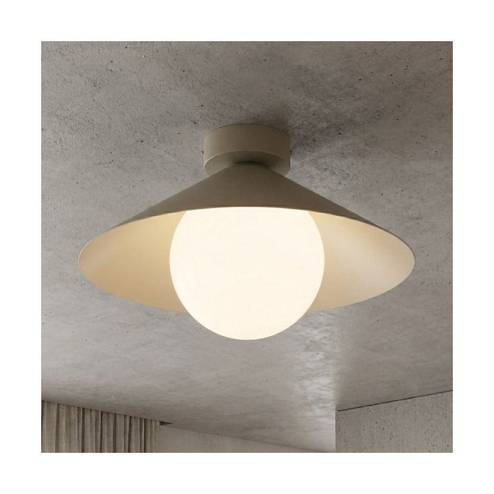 Lampa sufitowa MONO 1S PLAFON MOKKA OPAL - Emibig