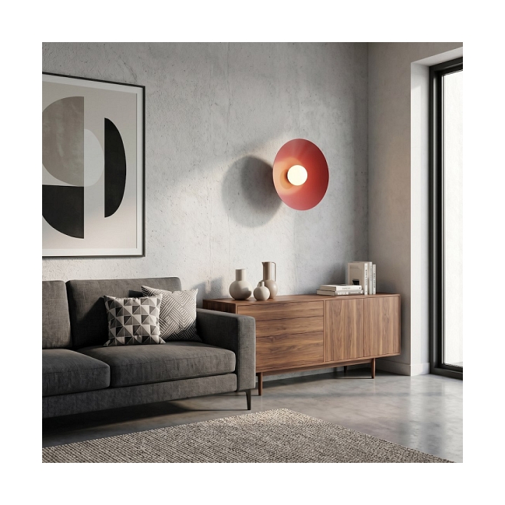 Kinkiet MONO K1L BURGUNDY OPAL - Emibig
