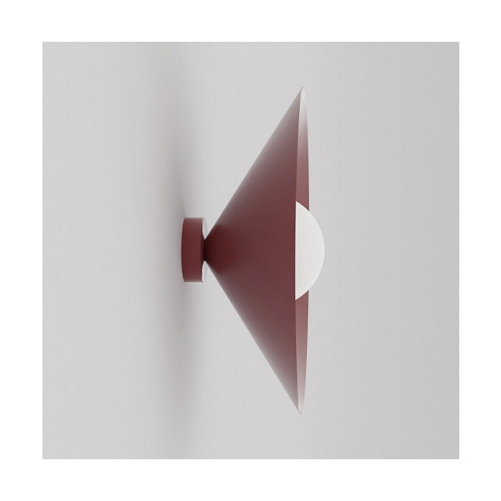 Kinkiet MONO K1M BURGUNDY OPAL - Emibig