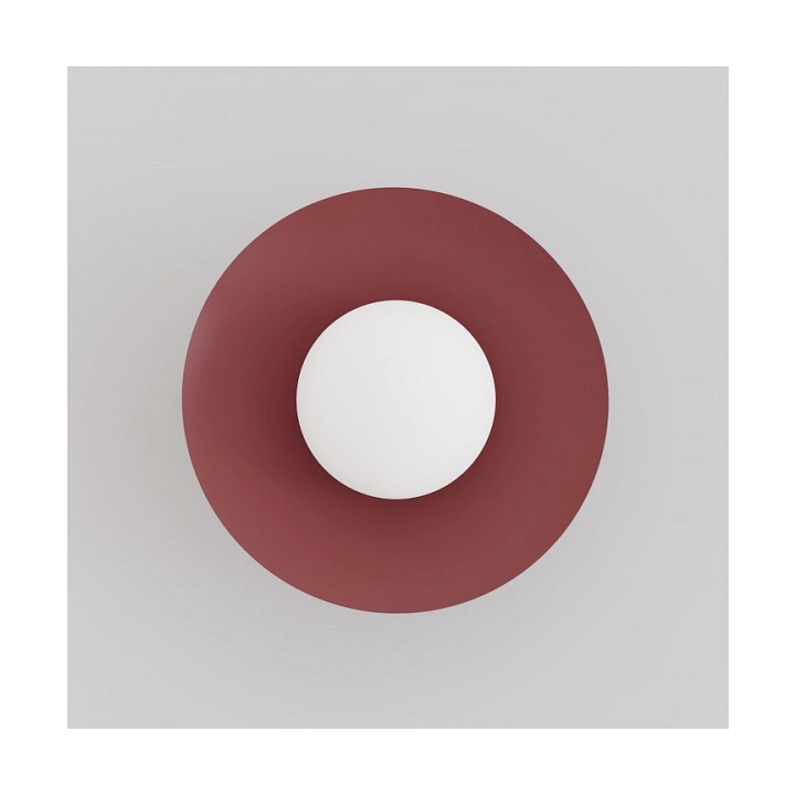 Lampa sufitowa MONO K1S BURGUNDY OPAL - Emibig