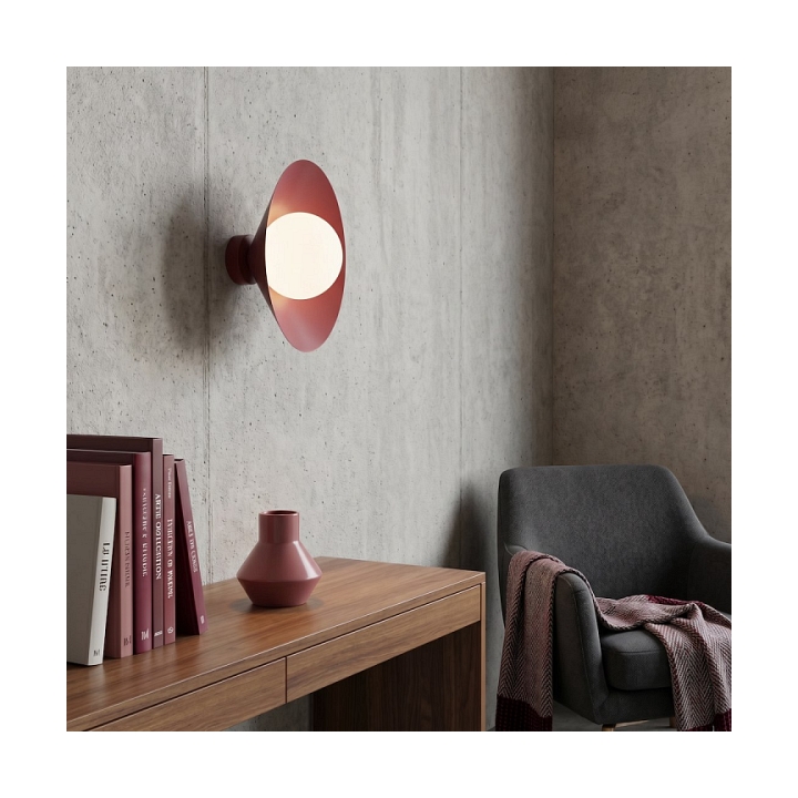 Lampa sufitowa MONO K1S BURGUNDY OPAL - Emibig