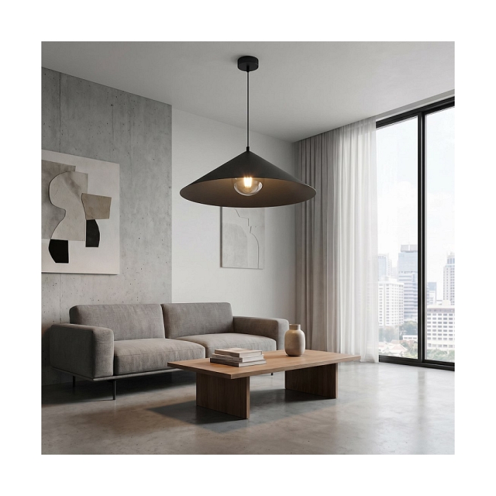 Lampa sufitowa MONO 1L BL GRAFIT - Emibig