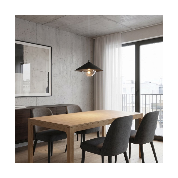 Lampa sufitowa MONO 1S BL GRAFIT - Emibig