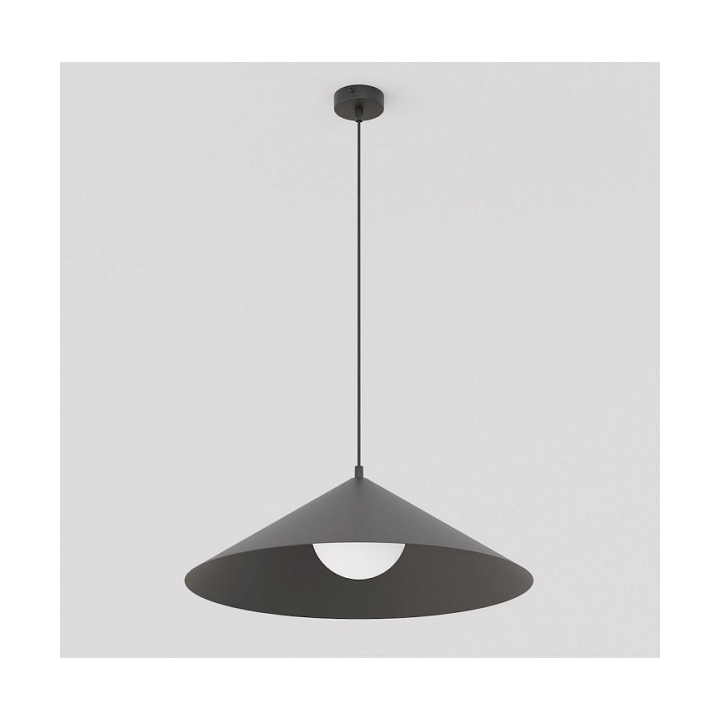 Lampa sufitowa MONO 1L BL OPAL - Emibig