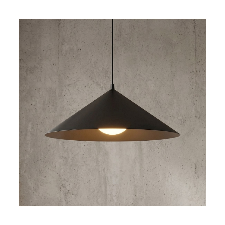 Lampa sufitowa MONO 1L BL OPAL - Emibig