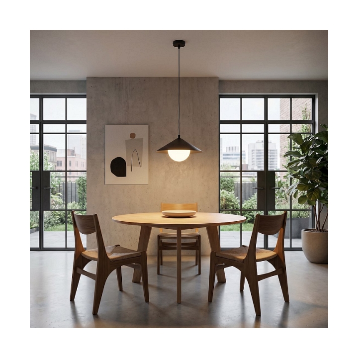 Lampa sufitowa MONO 1S BL OPAL - Emibig