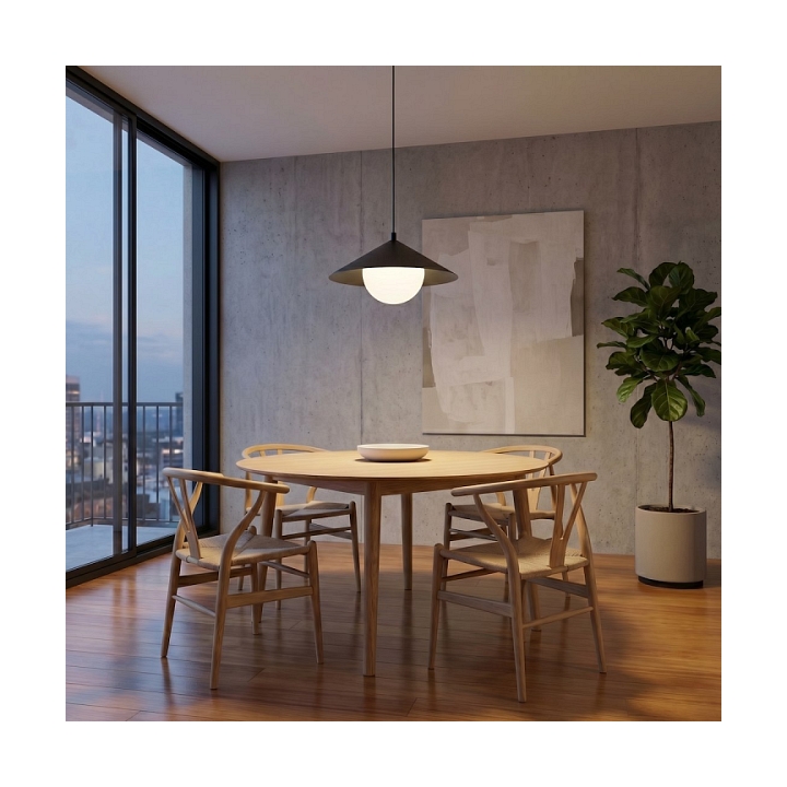 Lampa sufitowa MONO 1S BL OPAL - Emibig