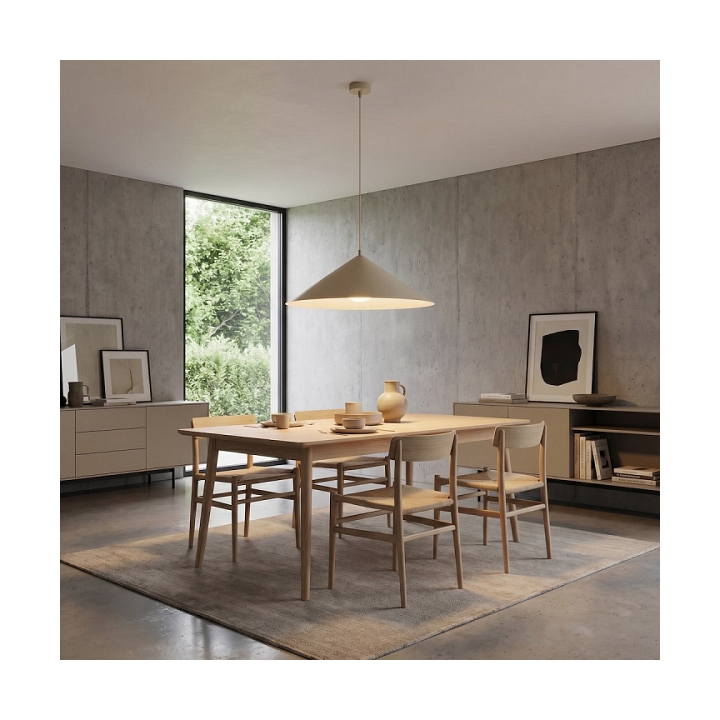 Lampa sufitowa MONO 1L MOKKA AMBER - Emibig