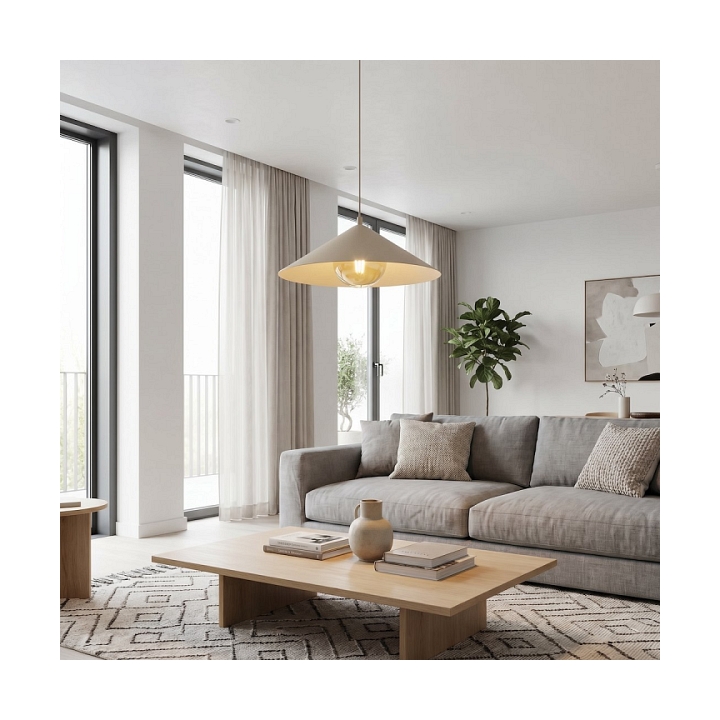 Lampa sufitowa MONO 1M MOKKA AMBER - Emibig