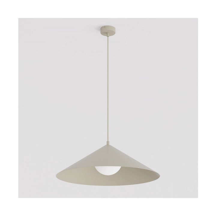 Lampa sufitowa MONO 1L MOKKA OPAL - Emibig