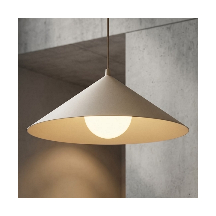 Lampa sufitowa MONO 1L MOKKA OPAL - Emibig
