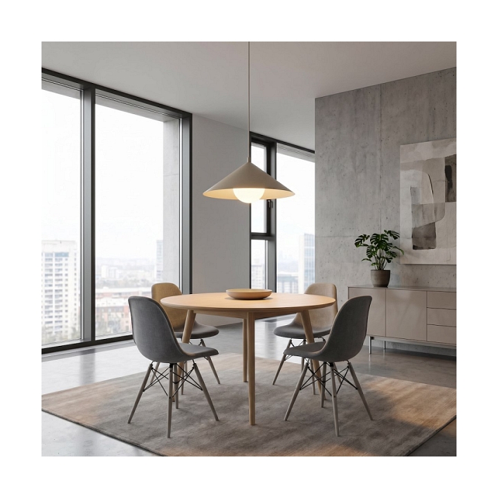 Lampa sufitowa MONO 1M MOKKA OPAL - Emibig