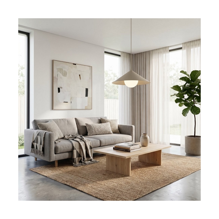 Lampa sufitowa MONO 1M MOKKA OPAL - Emibig