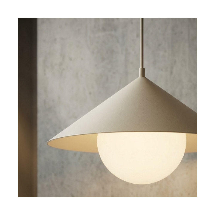 Lampa sufitowa MONO 1S MOKKA OPAL - Emibig