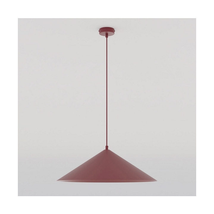 Lampa sufitowa MONO 1L BURGUNDY OPAL - Emibig