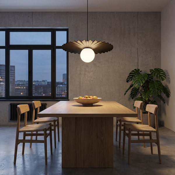 Lampa wisząca UMBRA 1 BLACK - Emibig
