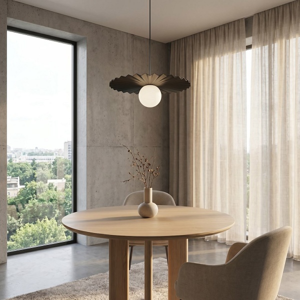 Lampa wisząca UMBRA 1 BLACK - Emibig