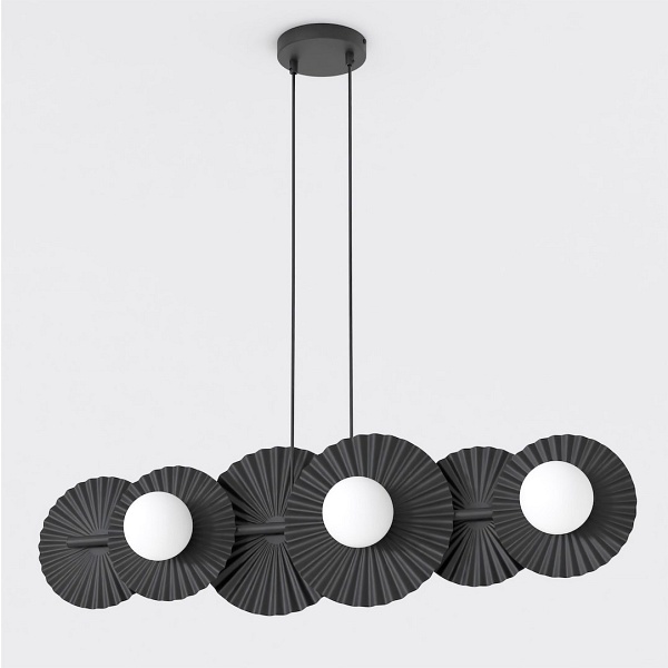 Lampa wisząca UMBRA 6 BLACK - Emibig