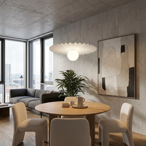 Lampa wisząca UMBRA 1 WHITE - Emibig