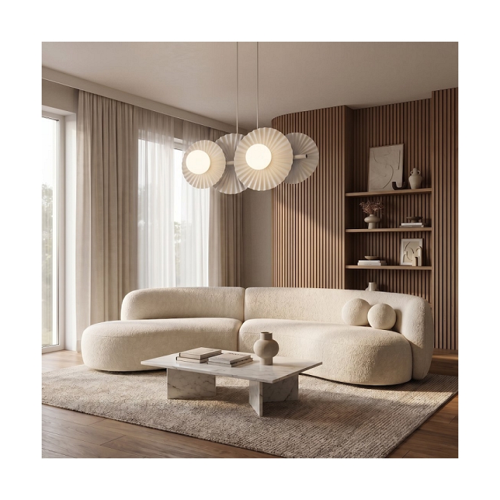 Lampa wisząca UMBRA 4 WHITE - Emibig