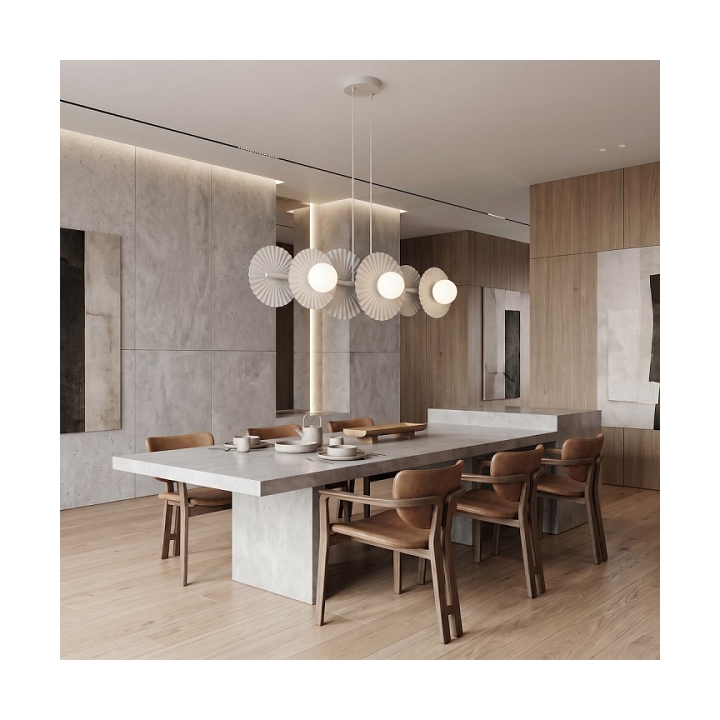 Lampa wisząca UMBRA 6 WHITE - Emibig