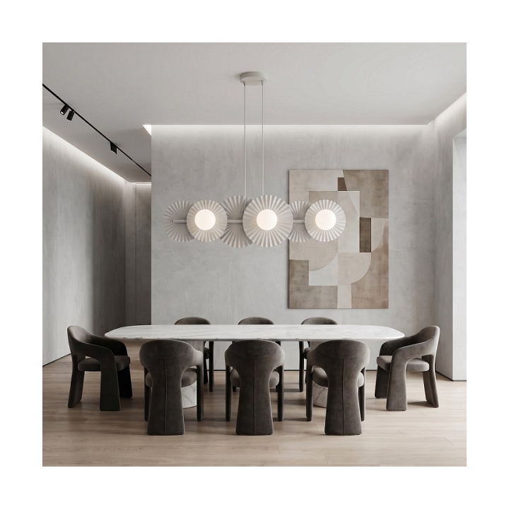 Lampa wisząca UMBRA 6 WHITE - Emibig