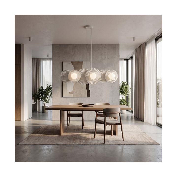 Lampa wisząca UMBRA 6 WHITE - Emibig