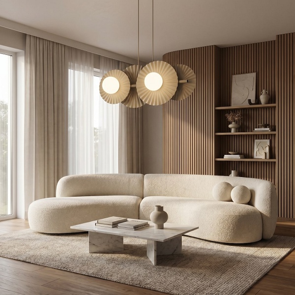 Lampa wisząca UMBRA 4 MOKKA - Emibig